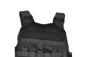Image of Tactical Assault Gear Vanguard Plate Carrier Set w/ Skeletal Cummerbund, Black, Medium 831327