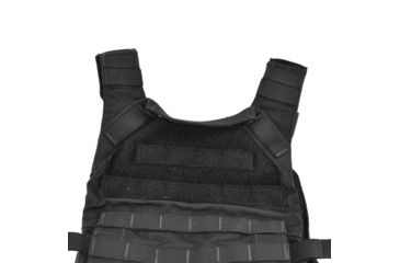 Image of Tactical Assault Gear Vanguard Plate Carrier Set w/ Skeletal Cummerbund, Black, Medium 831327