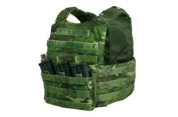 Image of Tactical Assault Gear Vanguard Plate Carrier Set w/Standard Cummerbund, Medium, Mc Tropic 835900