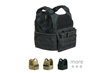 Image of Tactical Assault Gear Vanguard Plate Carrier Set w/Standard Cummerbund, Black, Coyote Tan, MC Arid, MC Black, MC Tropic, MultiCam