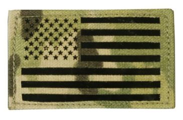 Image of Tactical Assault Gear Velcro US Nylon/IR Flag US Flag Patches Left, Multicam 831233
