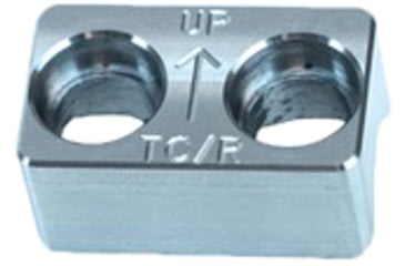 Image of Tactical Solutions T/CR22 V-Block, Silver, TCR22ACCVB