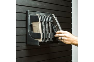 Image of Tactical Walls ModWall AR10/AK Mag Racks, Black, MWMAGRACKAK