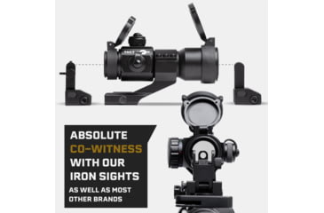 Image of Tacticon Armament Predator V1 Red Dot Green Sight, Black, PRDV10