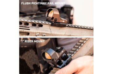 Image of Tacticon Armament Predator V4 Compact Reflex Red Dot Sight, Black, PRDV40-BK