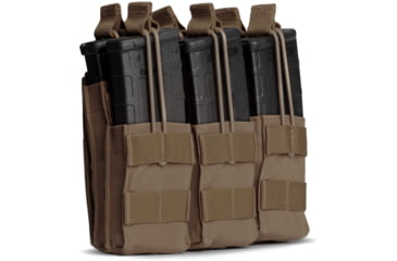 Image of Tacticon Armament Triple Stacker Mag Pouch, Coyote Brown, CBRS3/RS3-BP-CB