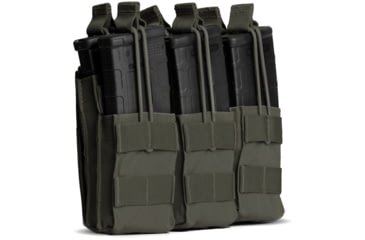 Image of Tacticon Armament Triple Stacker Mag Pouch, Ranger Green, RGRS3/RS3-BP-RG