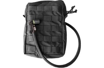 Image of Tactical Assault Gear MOLLE Hydration Bladder Carrier Small Black 816377