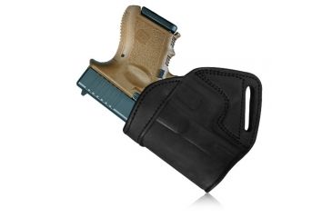 Image of Tagua Gunleather Middle Back Holster, Black, Right Hand, MBH-005
