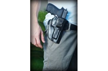 Image of Tagua Gunleather 4 In 1 Inside The Pant Holster Smith &amp; Wesson J Frame 2.125 Inch Right Hand Black