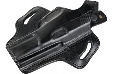 Image of Tagua Gunleather Thumb Break Belt Holster, Black, Right Hand, BH1-1230