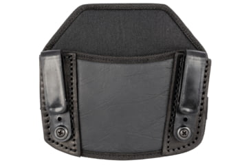 Image of Texas 1836 The Weightless - Dual Clip IWB Holster, Ambidextrous Hand, Ruger LCP, Taurus TCP, Kel-Tec .380's, Most of 1911 &amp; 380's Small Frame Guns, Black, TWHS-DC-001