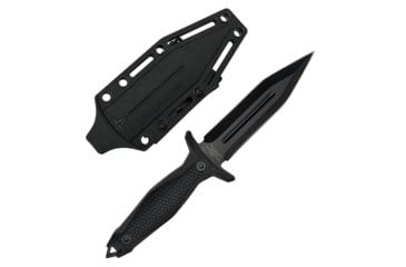 Image of Takumitak Protector Fixed Blade Knife, 4.5in, 3cr13 Blade, Spear Point Blade, Fiberglass Reinforced Nylon, Black, TKF303-CS