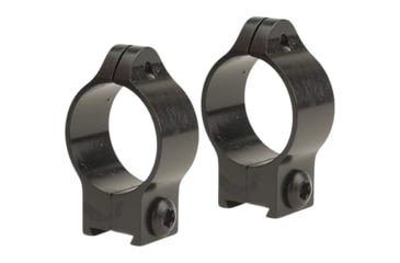 Image of Talley 3/8in Dovetail 1in Riflescope Rings, Low, 1 Pair, Black, 38AL10L