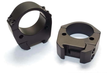 Image of Talley Modern Sporting Scope Ring Set, LA/SA, 30mm, Low, Smoked Bronze, TMS30LSB