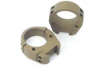 Image of Talley Modern Sporting Scope Ring Set, LA/SA, 34mm, Medium, Burnt Bronze, TMS34MBB