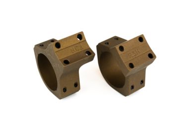 Image of Talley X-Bolt Hells Canyon Rifle Scope Rings, 30mm, High, Burnt Bronze Cerakote, HC750735