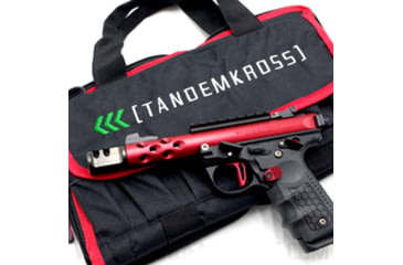 Image of TANDEMKROSS Tandemkross Tandemkase Pistol Bag By Rim/Edge, Red, TK00N0353BGR1