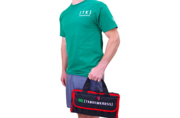 Image of TANDEMKROSS Tandemkross Tandemkase Pistol Bag By Rim/Edge, Red, TK00N0353BGR1