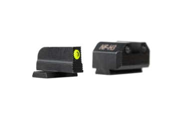 Image of Tapco OH OSP Tritium Pistol Night Sight, Springfield Armory Hellcat OSP, Springfield Armory XD-S Mod.2 OSP, Black Rear Sight, Tritium Green Front Sight, Black, TAP22042