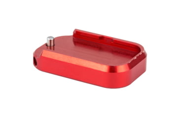 Image of Taran Tactical Innovations Base Pad For Glock +0, 9/40 Double Stack, Red Finish