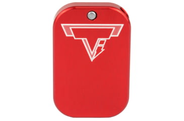 Image of Taran Tactical Innovations Base Pad For Glock +0, 9/40 Double Stack, Red Finish