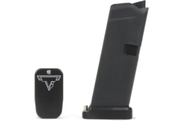 Image of Taran Tactical Innovations Firepower Base Pad for Glock 42, 2 Round, Black, 2, GBP380-01