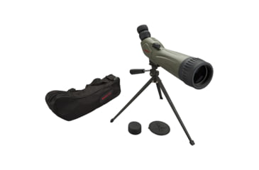 Image of Tasco 20-60x80mm Gray FC Spotting Scope, Angled, Tripod, Gray,Soft Case, Box 5L, TS20608045