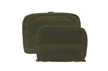 Image of Tasmanian Tiger Medic Pouch Set, 2 Pouches, 420D Nylon, Olive, TT-7566-331