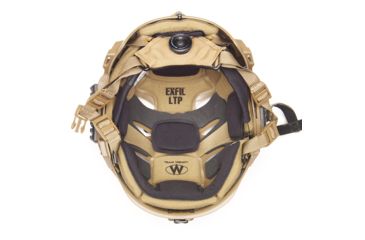 Image of Team Wendy EXFIL LTP Bump Helmet Rail 3.0, Coyote Brown, Medium/Large, 72-R3-31S