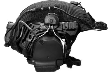 Image of Team Wendy Helmet Cover for EXFIL LTP w/ Rail 3.0, Black, One Size, 71-MHC3-BK-1