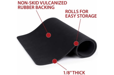 Image of TekMat 17in Printed Gun Cleaning Mat Heckler &amp; Koch USP, Black, TEK-17-HKUSP