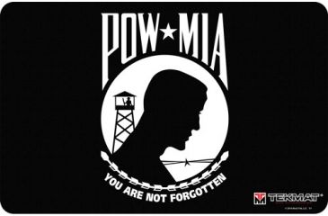 Image of Tekmat Armorers Bench Mat 11''x17'' Pow-mia Flag Pistol