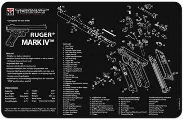 Image of Tekmat Armorers Bench Mat 11''x17'' Ruger Mark Iv