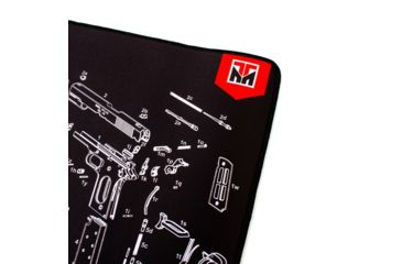Image of Tekmat Armorers Bench Mat Ultra 15x20 1911 Black