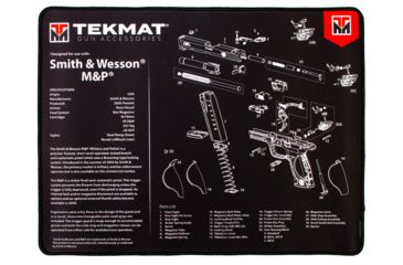 Image of Tekmat Armorers Bench Mat Ultra 15x20 S&amp;w Mp Black