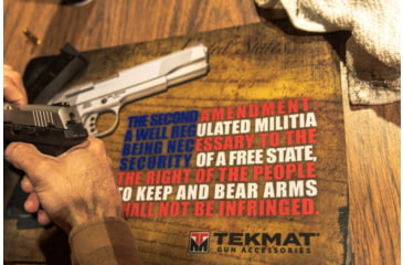 Image of TekMat Right to Bear Arms 42 in Gun Clean Mats, TEK-42-2AMEND