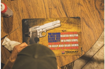 Image of TekMat Right to Bear Arms 42 in Gun Clean Mats, TEK-42-2AMEND