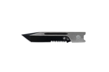 Image of Templar Knife Gen II Carbon Fiber Dip OTF Automatic Folding Knife, 3.5in, 440C Steel, Tanto, Serrated, Black Finish, Carbon Fiber Dip Handle, L-CF-53-1