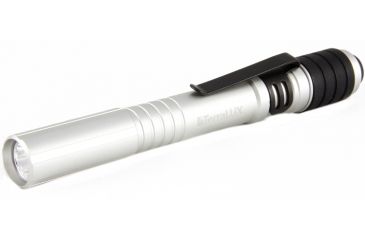 Image of Lightstar 80 - High CRI LED FLashlight - 80 Lumens - Includes 2 x AAA Batteries - Silver (TLF-802AAA-SV) Lightstar-TLF-802AAA-SV
