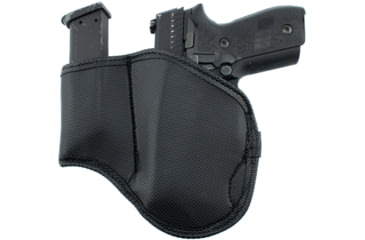 Image of Texas 1836 GECKO IWB Holster w/ Magazine Carrier, Right Hand, Most Small Frames 380s 2.75in, With No Attachment, Black, GECKO MC-720