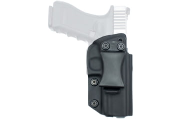 Image of Texas 1836 KYDEX Disruptor - Taco Style IWB Holster, Right Hand, Glock 19, With No Attachment, Black, DTR-310