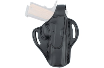 Image of Texas 1836 Standoff - Thumb Break OWB Holster, Right Hand, 1911 4in, Black, TX-BH1-210