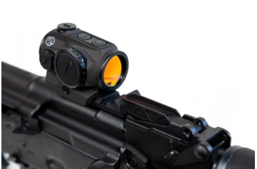 Image of Texas Weapon Systems Bitty Dot Mount, Universal Picatinny 5 Slot, Black Anodize, Small, 36100