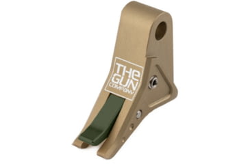 Image of The Gun Company Gen 1-5 SS Trigger, FDE Shoe/OD Green Safety, FDE/OD Green, TGC-SS-TRG-FDE-ODG