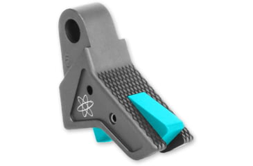 Image of The Gun Company Gen 1-5 TWP Trigger, Gray Shoe/Teal Safety, Gray/Teal, TGC-TWP-TRG-GRY-TEAL