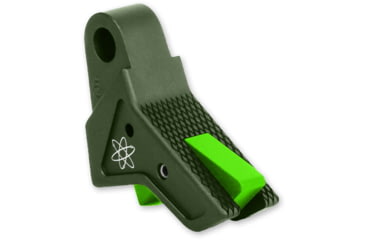Image of The Gun Company Gen 1-5 TWP Trigger, OD Green Shoe/Monster Green Safety, OD Green/Monster Green, TGC-TWP-TRG-ODG-MGRN