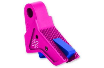 Image of The Gun Company Gen 1-5 TWP Trigger, Pink Shoe/Blue Safety, Pink/Blue, TGC-TWP-TRG-PNK-BLU