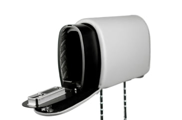 Image of The Headrest Safe Co. Slide Bundle, Leatherette, Light Gray, HRSLIDEBUNDLGL02