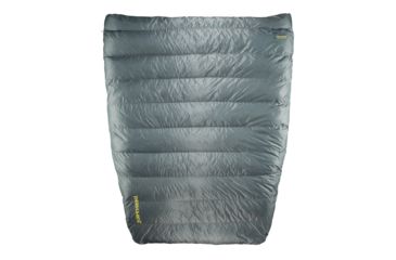 Image of Therm-a-Rest Vela Double 32F/0C Quilt Sleeping Bag, Regular Double, Storm, 13174